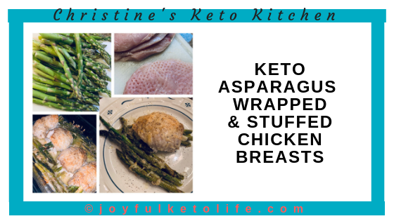 Keto Asparagus Wrapped & Stuffed Chicken Breasts